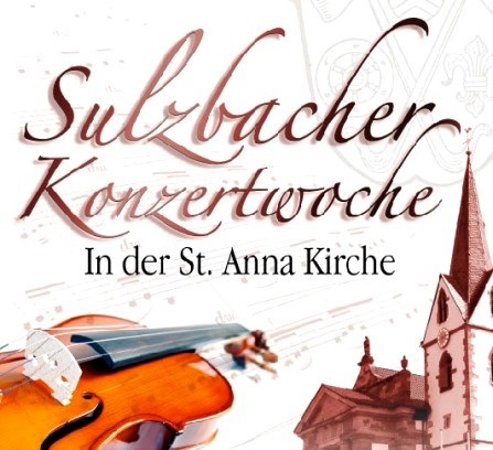 26. Sulzbacher Konzertwoche - Konzertübersicht