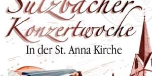 26. Sulzbacher Konzertwoche - Konzertübersicht