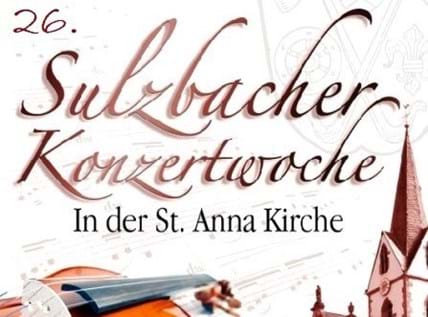 26. Sulzbacher Konzertwoche